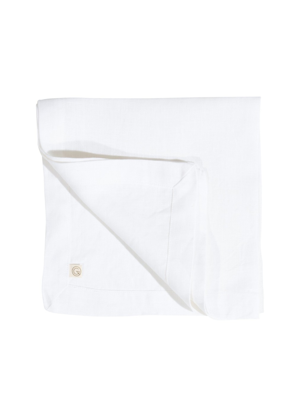 SERVIETTE DE TABLE  EN LIN LAVÉ SNOW_MARKETPLACE
