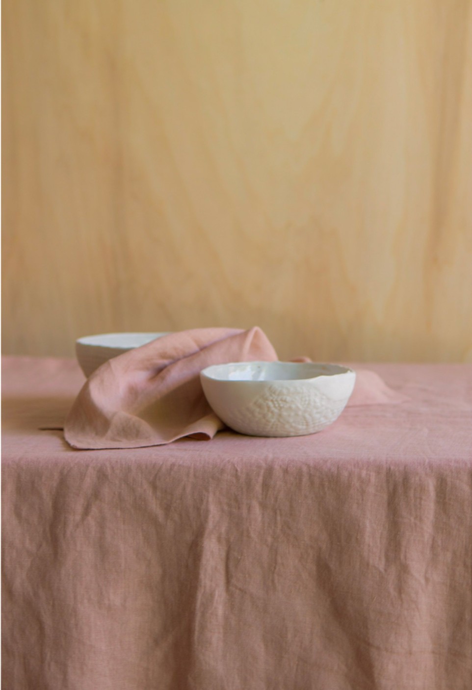 SERVIETTE DE TABLE  EN LIN LAVÉ GLAISE_MARKETPLACE