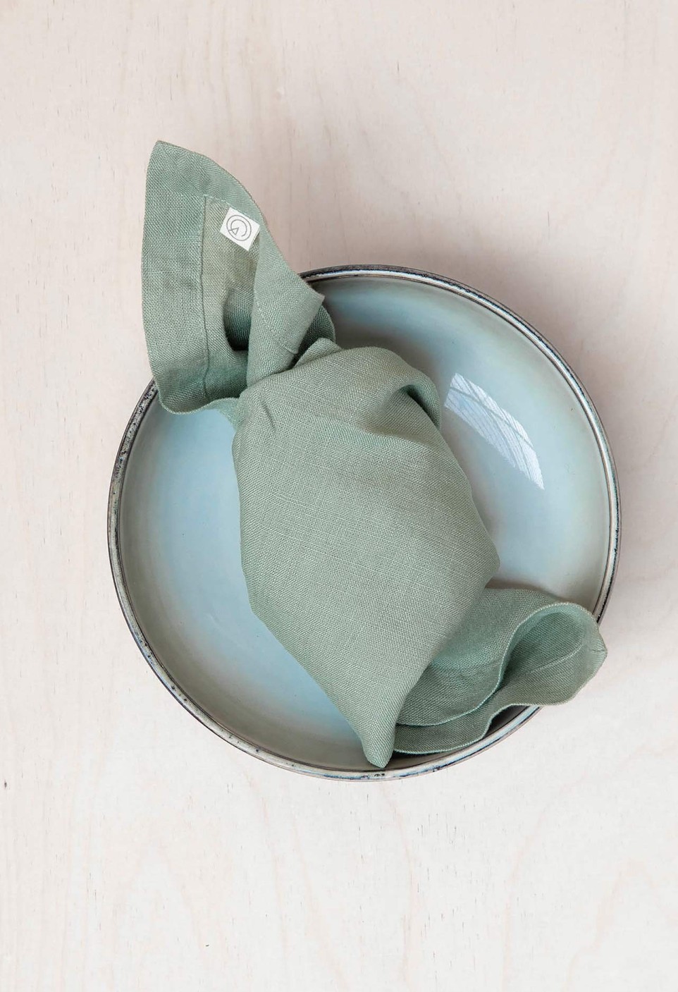 SERVIETTE DE TABLE EN LIN LAVÉ  BRUME_MARKETPLACE