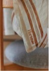 SERVIETTE DE TABLE  LARGE RAYURE CAFÉ/MILK_MARKETPLACE