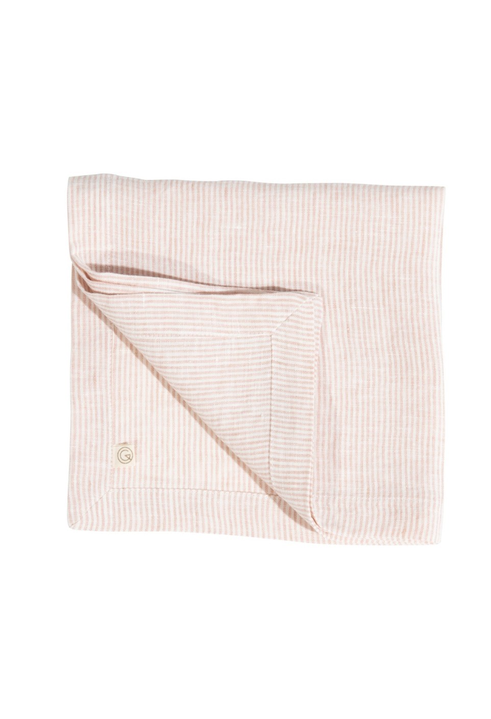 SERVIETTE DE TABLE  FINE RAYURE GLAISE/MILK_MARKETPLACE