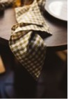 SERVIETTE DE TABLE  VICHY CURRY_MARKETPLACE