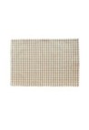 Vichy camel cotton placemat - 100% cotton