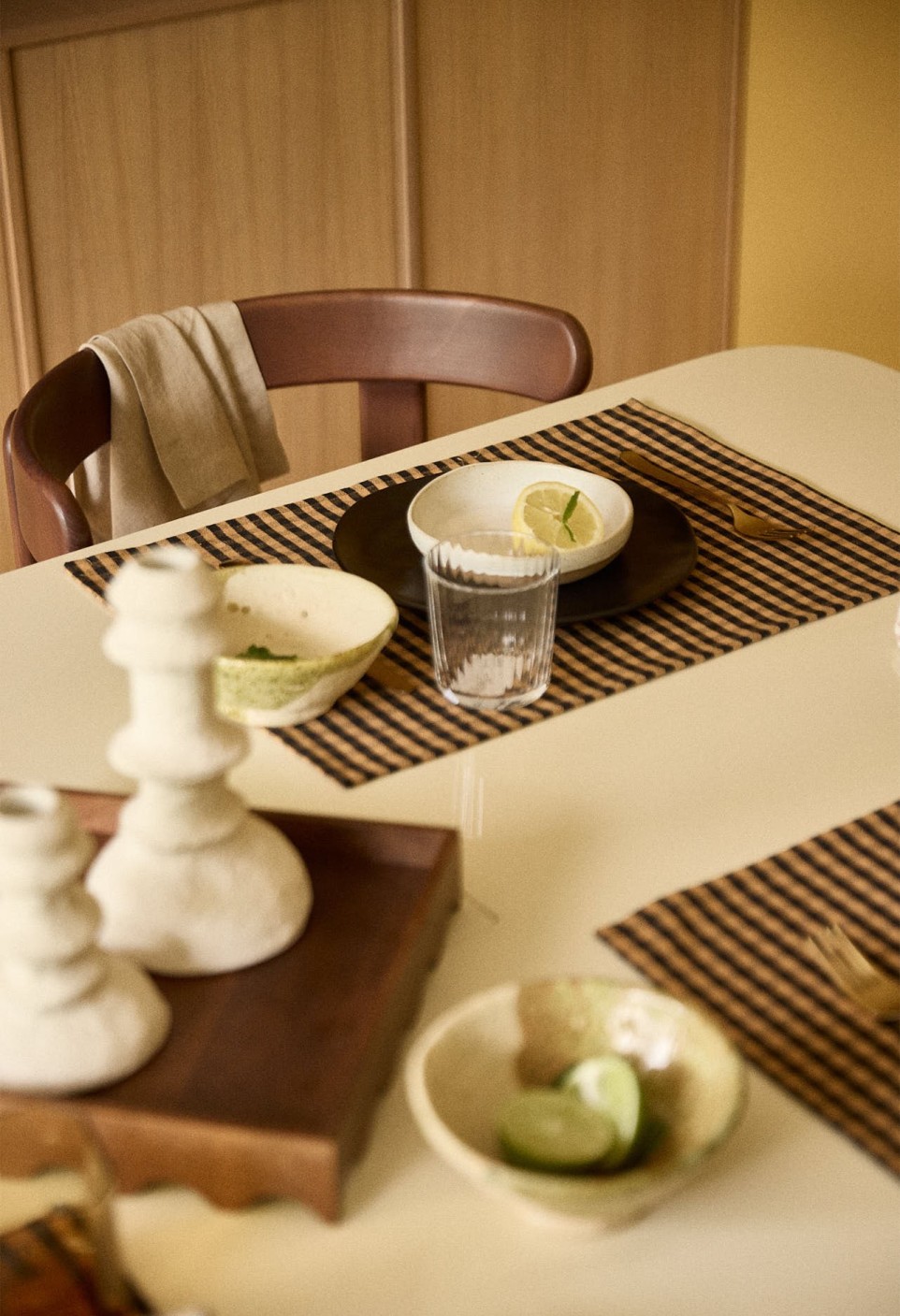 SET DE TABLE  VICHY CAFÉ_MARKETPLACE