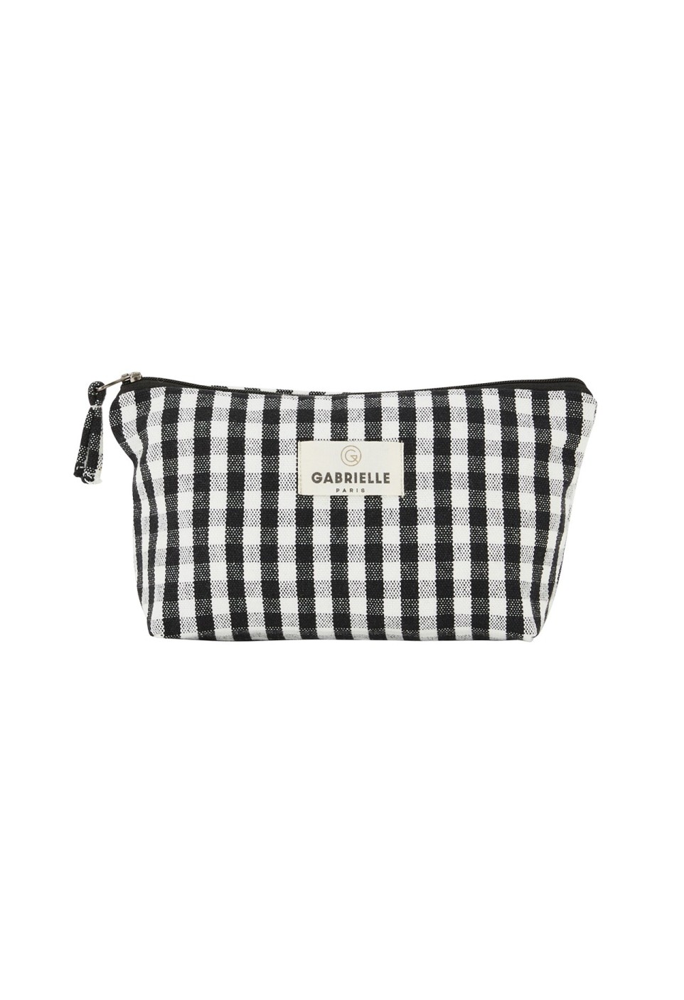 TROUSSE DE BEAUTÉ  EN COTON VICHY BLACK_MARKETPLACE