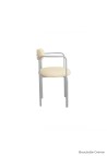 FAUTEUIL HORTENSE  ACIER CHROMÉ_MARKETPLACE