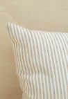 Sao Paulo Coffee/Milk Washed Linen Cushion Cover