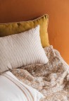 Sao Paulo Coffee/Milk Washed Linen Cushion Cover