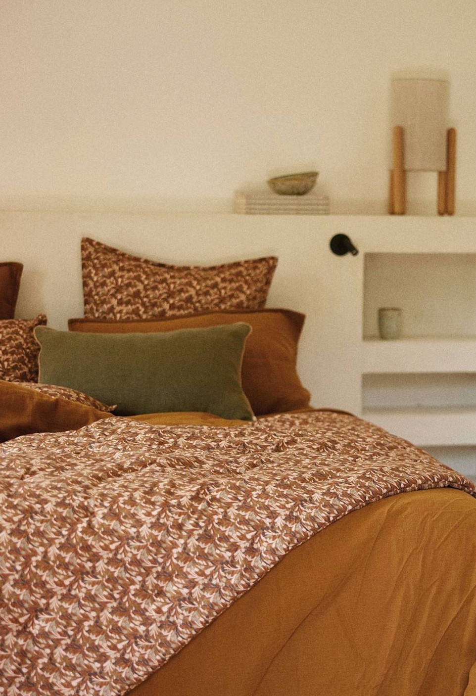 Cushion Cover Linen Salvador Khaki