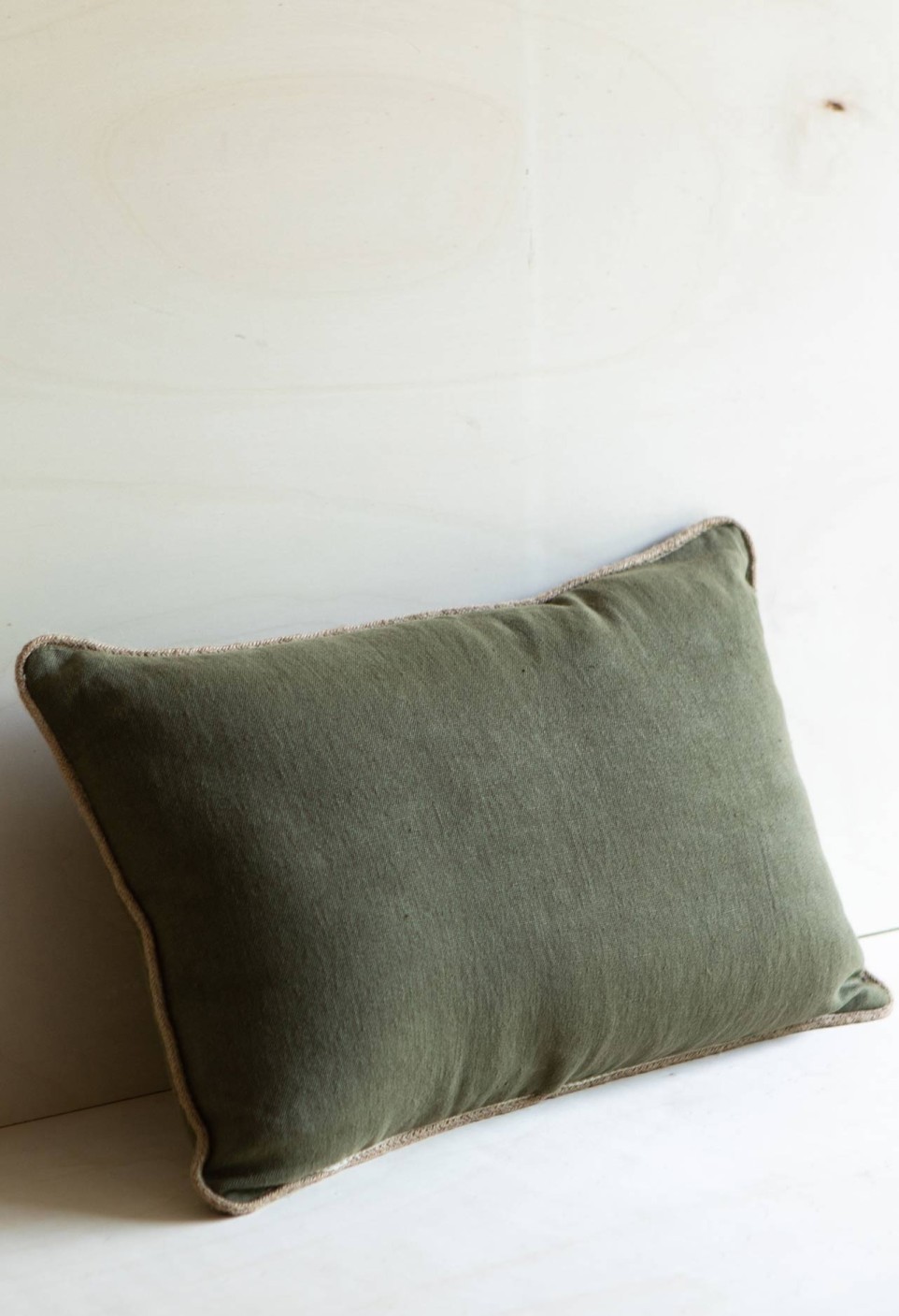 HOUSSE DE COUSSIN SALVADOR  KAKI_MARKETPLACE