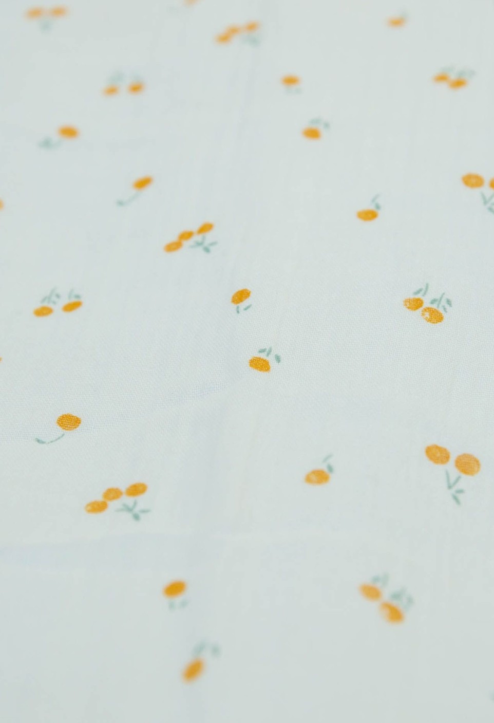 PARURE DE LIT 1 PERSONNE  BLOSSOM SAFRAN_MARKETPLACE