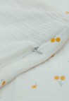 PARURE DE LIT 1 PERSONNE  BLOSSOM SAFRAN_MARKETPLACE