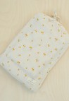 PARURE DE LIT 1 PERSONNE  BLOSSOM SAFRAN_MARKETPLACE