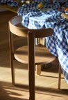 LOUISON CHAIR  TEAK FINISH