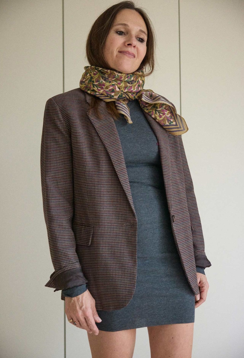 SCARF  SONGE VIOLET