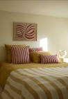 BASTIDE BEDCOVER  CURRY STRIPE_MARKETPLACE