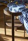 CHAISE LOUISON  FRÊNE FINITION NOYER