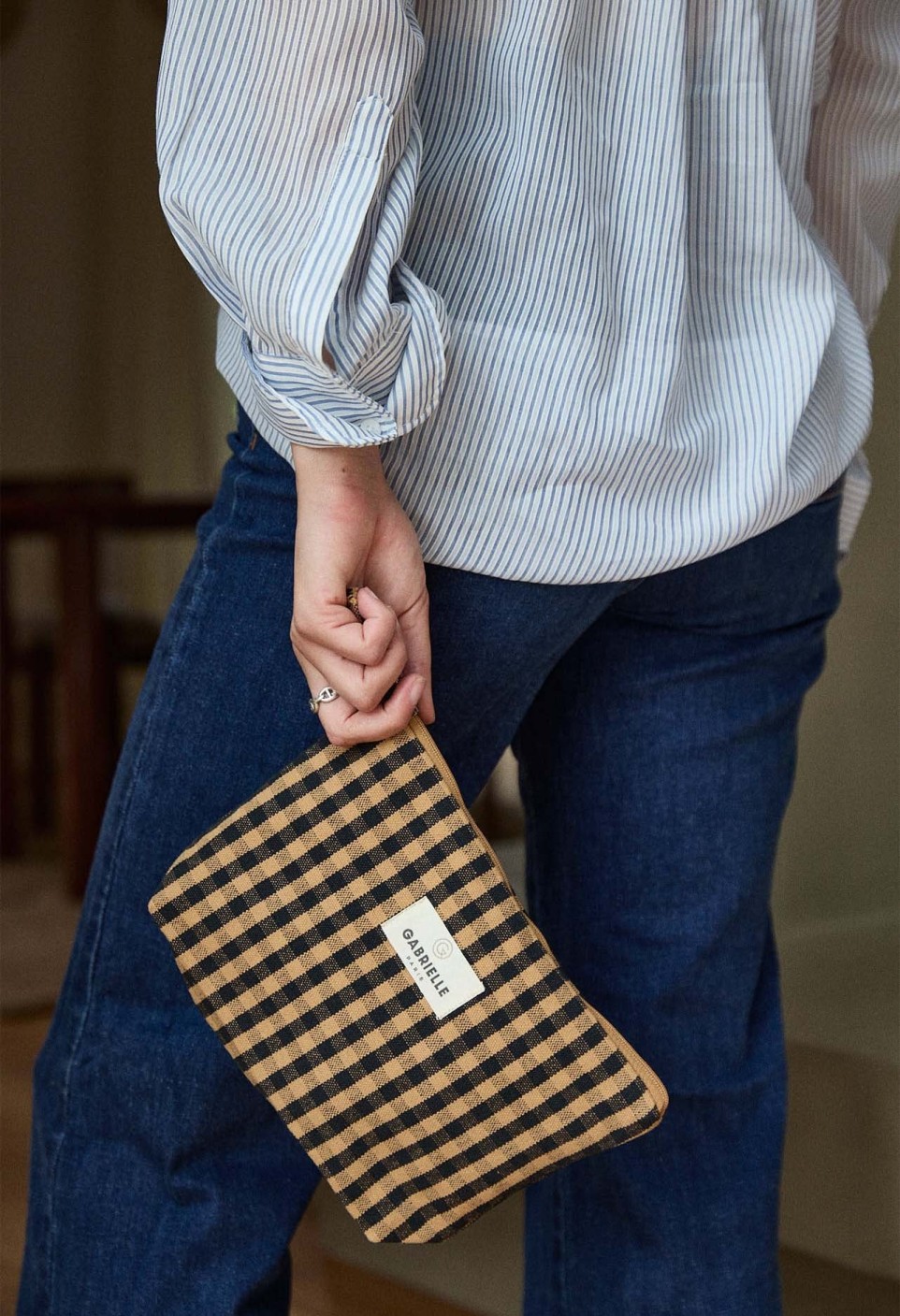 COTTON BEAUTY POUCH  VICHY CAFÉ_MARKETPLACE