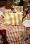 TROUSSE DE BEAUTÉ  EN COTON VICHY CURRY_MARKETPLACE