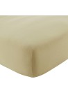 COTTON GAUZE FITTED SHEET  IVOIRY_MARKETPLACE