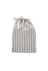 LINEN TABLECLOTH  LARGE STRIPE BLACK/MILK_MARKETPLACE