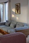 GEORGES THE COMFORTABLE SOFA 3 PLACES  TEAK FINISH