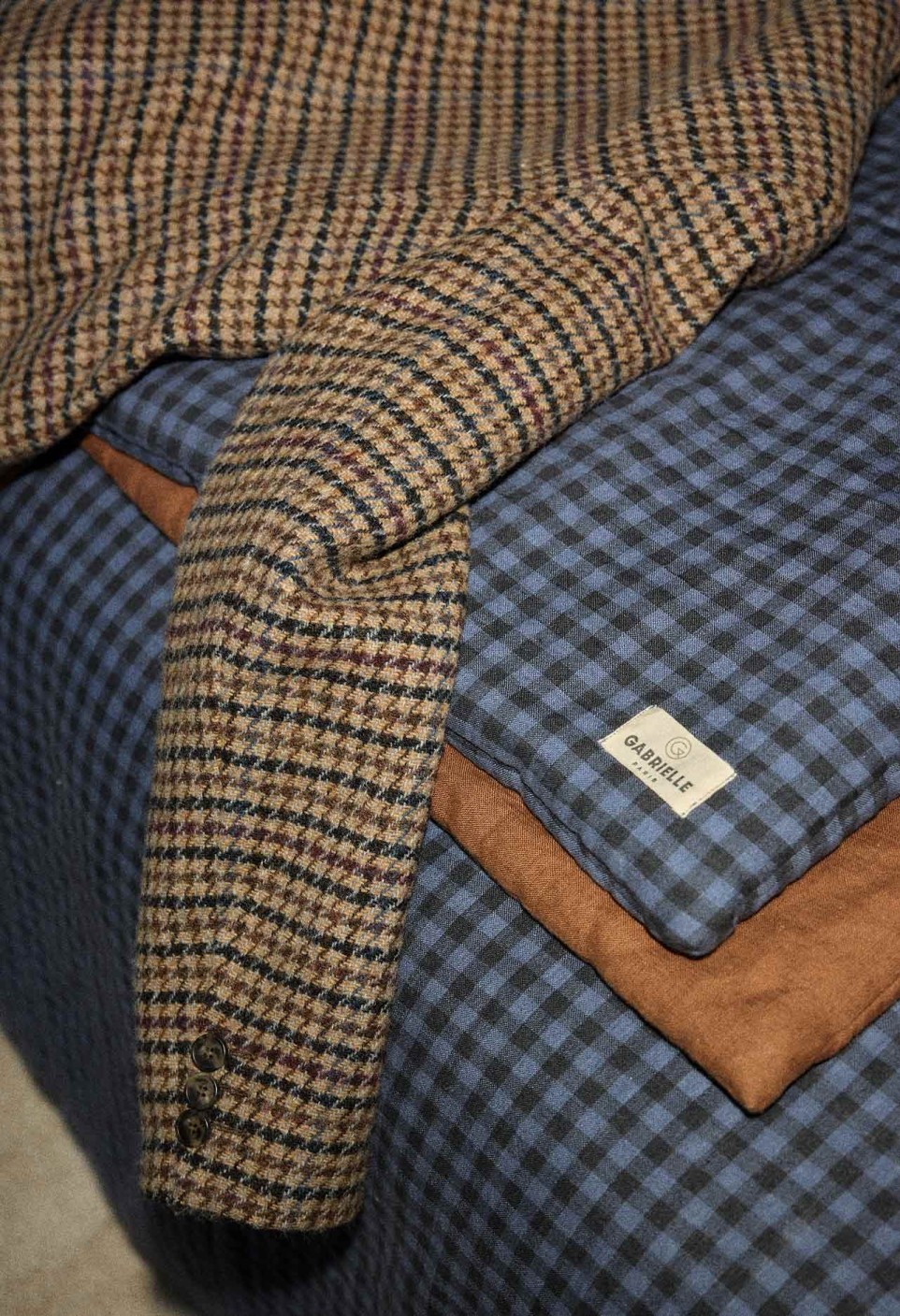 EIDERDOWN  VICHY MARINE_MARKETPLACE