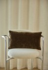 CUSHION COVER  ARGENTINE PIED DE POULE CAFÉ_MARKETPLACE