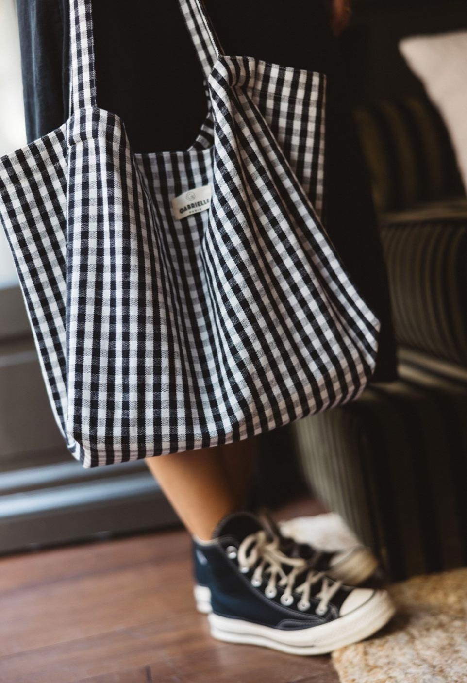 SAC À MAIN  VICHY BLACK_MARKETPLACE