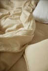 HOUSSE DE COUETTE 1 PERSONNE  EN GAZE DE COTON IVOIRE_MARKETPLACE
