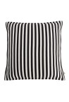 Havana Cushion Cover Black Stripes in Cotton