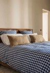 HOUSSE DE COUETTE  EN LIN LAVÉ VICHY XL BLEU_MARKETPLACE