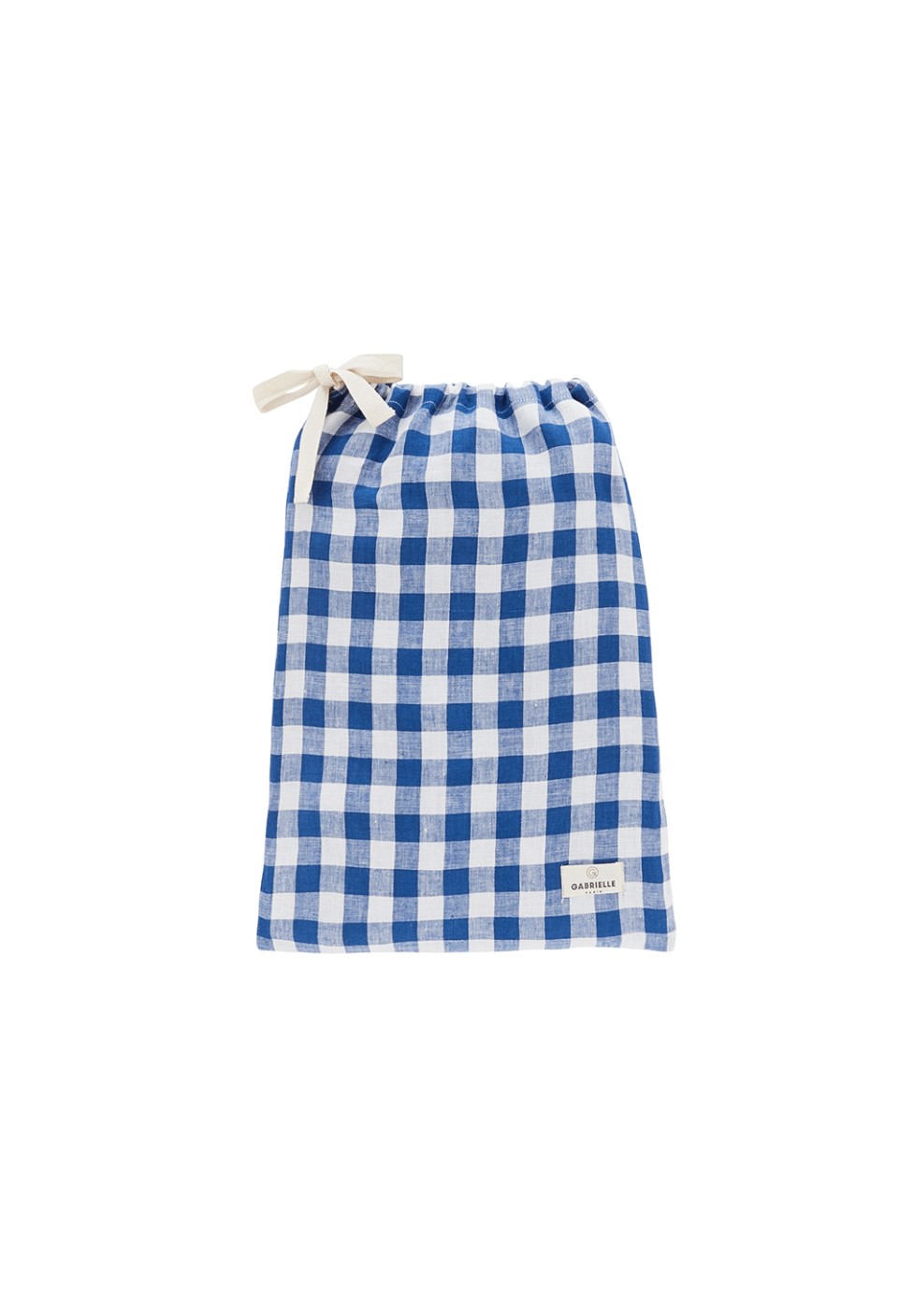 HOUSSE DE COUETTE  EN LIN LAVÉ VICHY XL BLEU_MARKETPLACE
