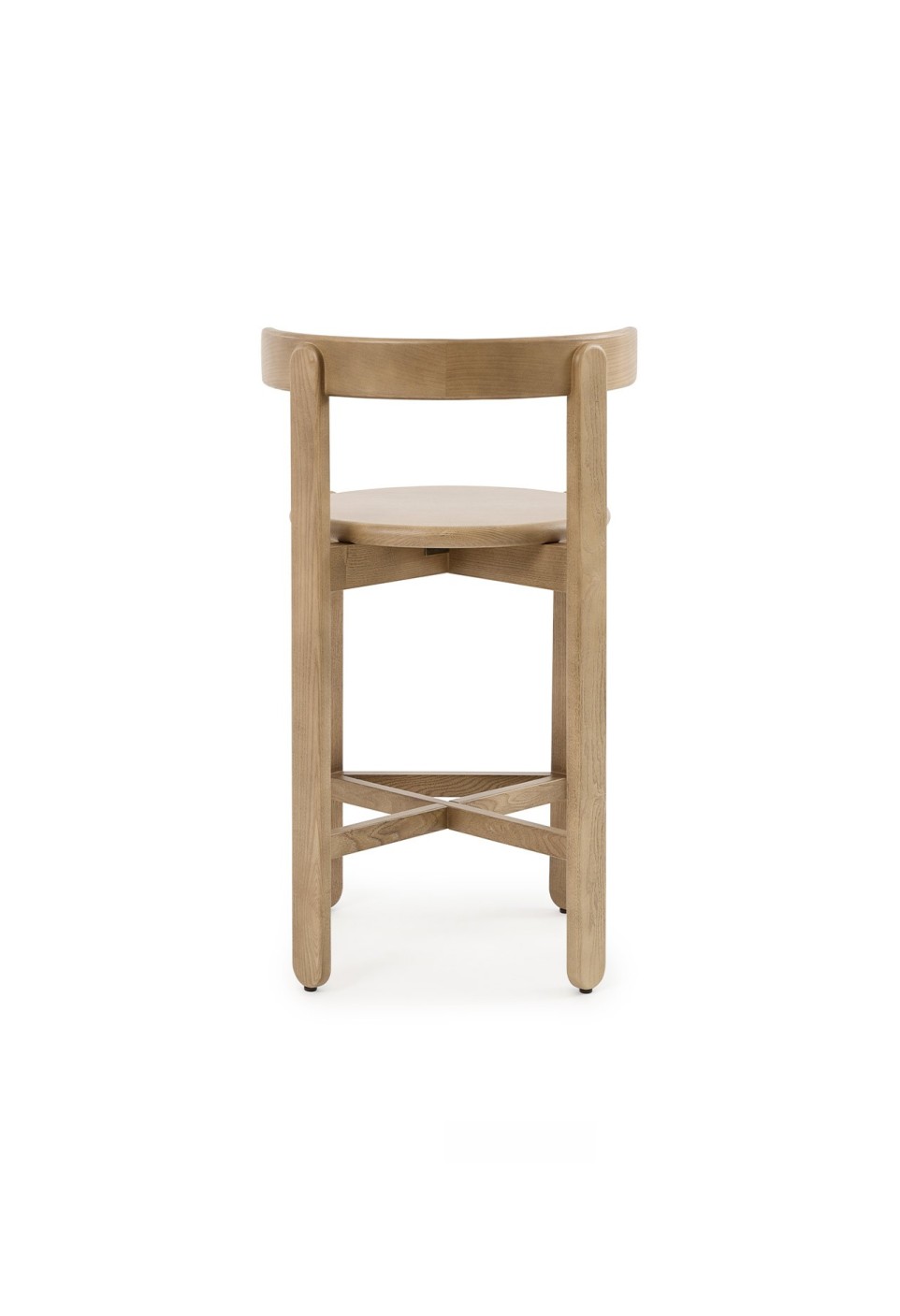 CHAISE DE BAR ROMANE  FRÊNE NATUREL