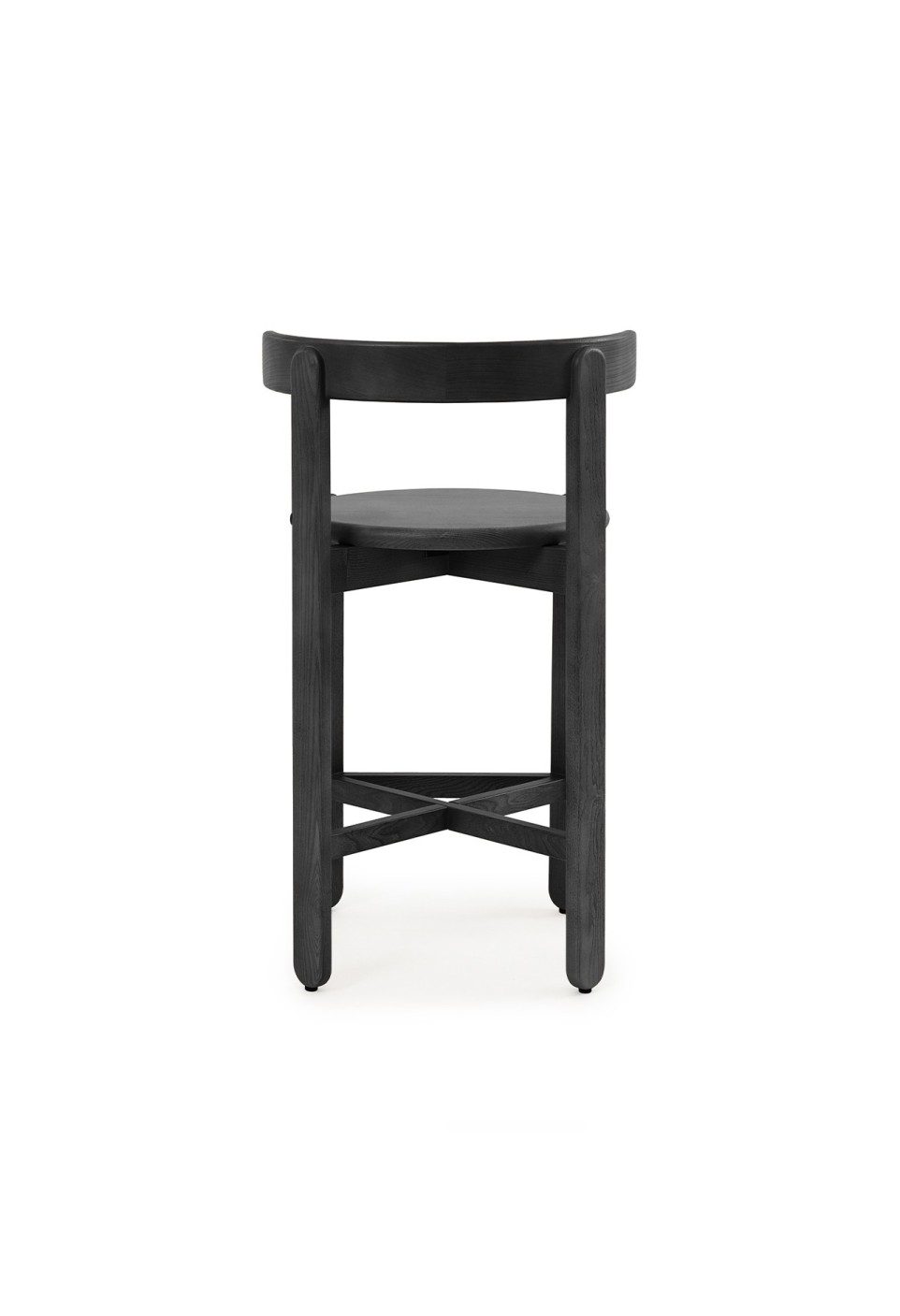ROMANE CHAIR  BLACK LAZURATED WOOD