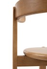 ROMANE CHAIR  TEAK FINISH