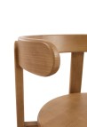 CHAISE DE BAR ROMANE  FINITION TECK
