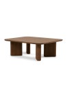 THELMA THE COFFEE TABLE  WALNUT FINISH
