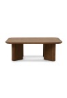 THELMA THE COFFEE TABLE  WALNUT FINISH