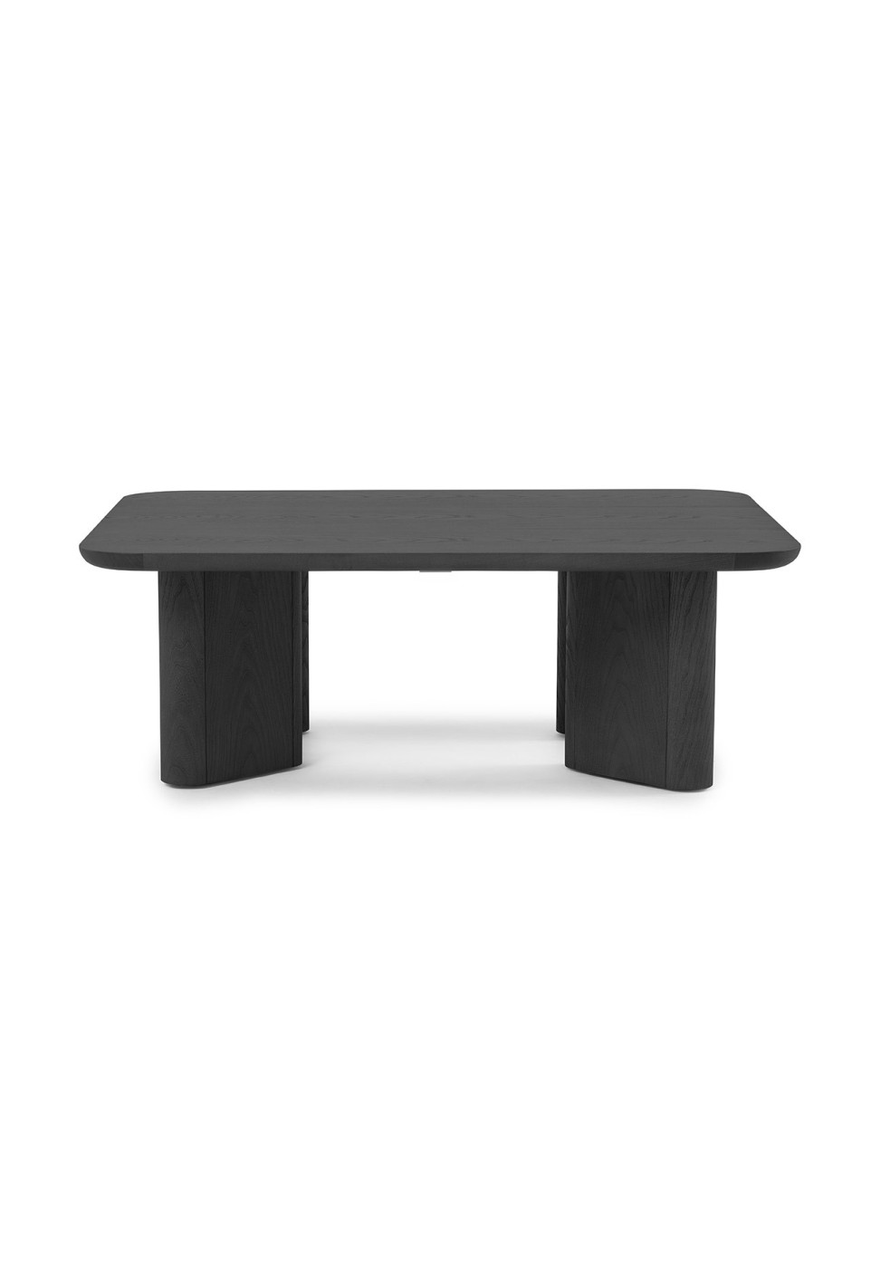 TABLE BASSE THELMA  FRÊNE LASURÉ NOIR