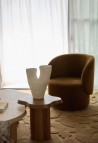 MAHAUT THE END TABLE  NATURAL OAK FINISH