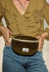 BANANE ENFANT  EN VELOURS OLIVE_MARKETPLACE