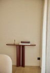 LOU CONSOLE  BURGUNDY LACQUERED WOOD_MARKETPLACE