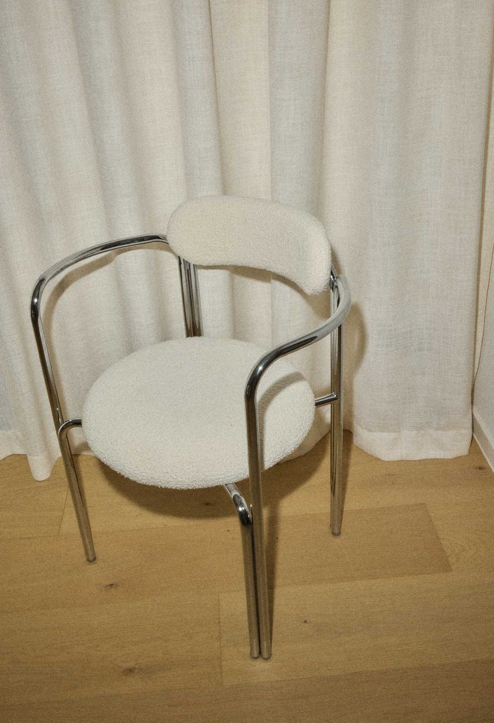 HORTENSE CHAIR  CHROME STEEL_MARKETPLACE