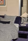 LINEN DUVET COVER  VICHY BLACK_MARKETPLACE