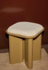 LAZARE POUF  AMBRE LACQUERED WOOD_MARKETPLACE