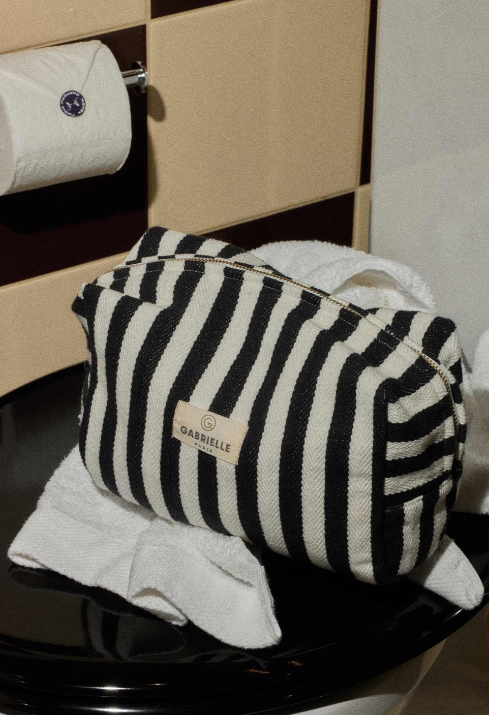 TOILET BAG  RAYURES NOIRES_MARKETPLACE
