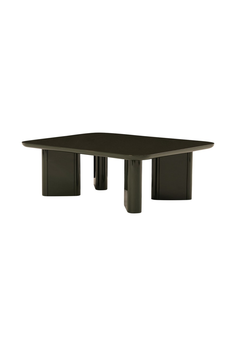 TABLE BASSE THELMA  LAQUÉ KAKI