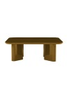 TABLE BASSE THELMA  LAQUÉ AMBRE