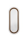 VICTOR MIRROR  CARAMEL LAQUERED